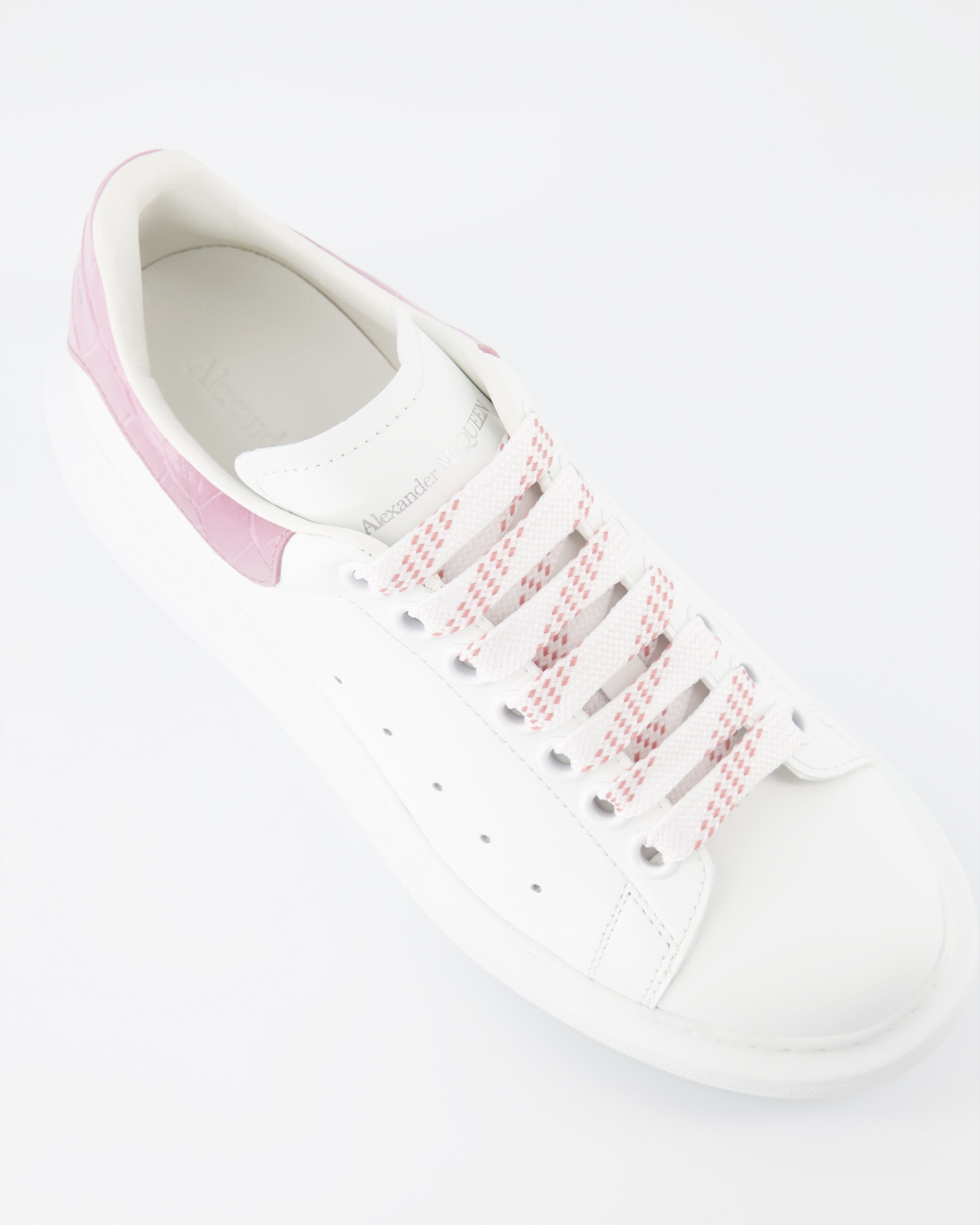 Tênis Baskets oversize Alexander McQueen Branco Femme