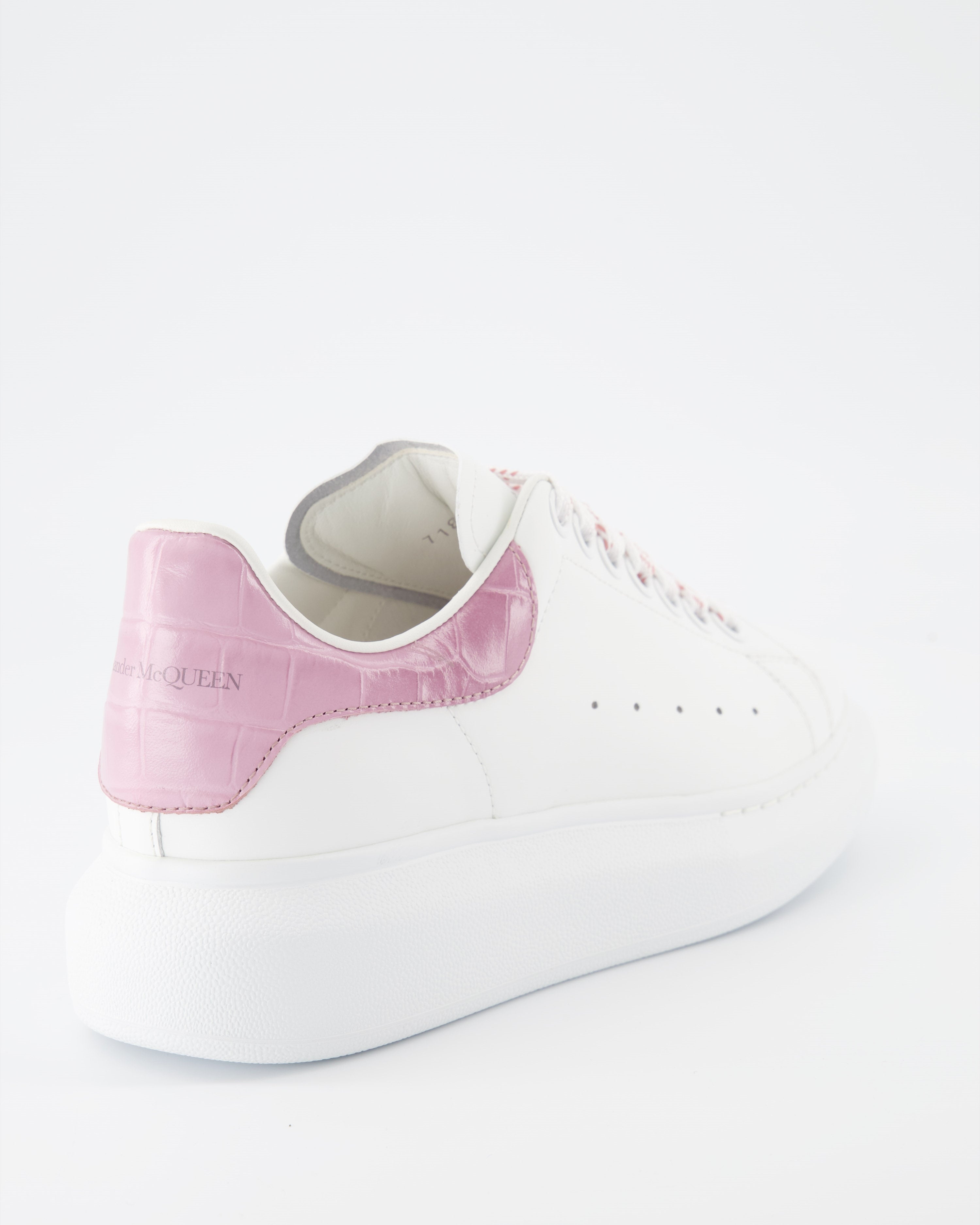 Tênis Baskets oversize Alexander McQueen Branco Femme