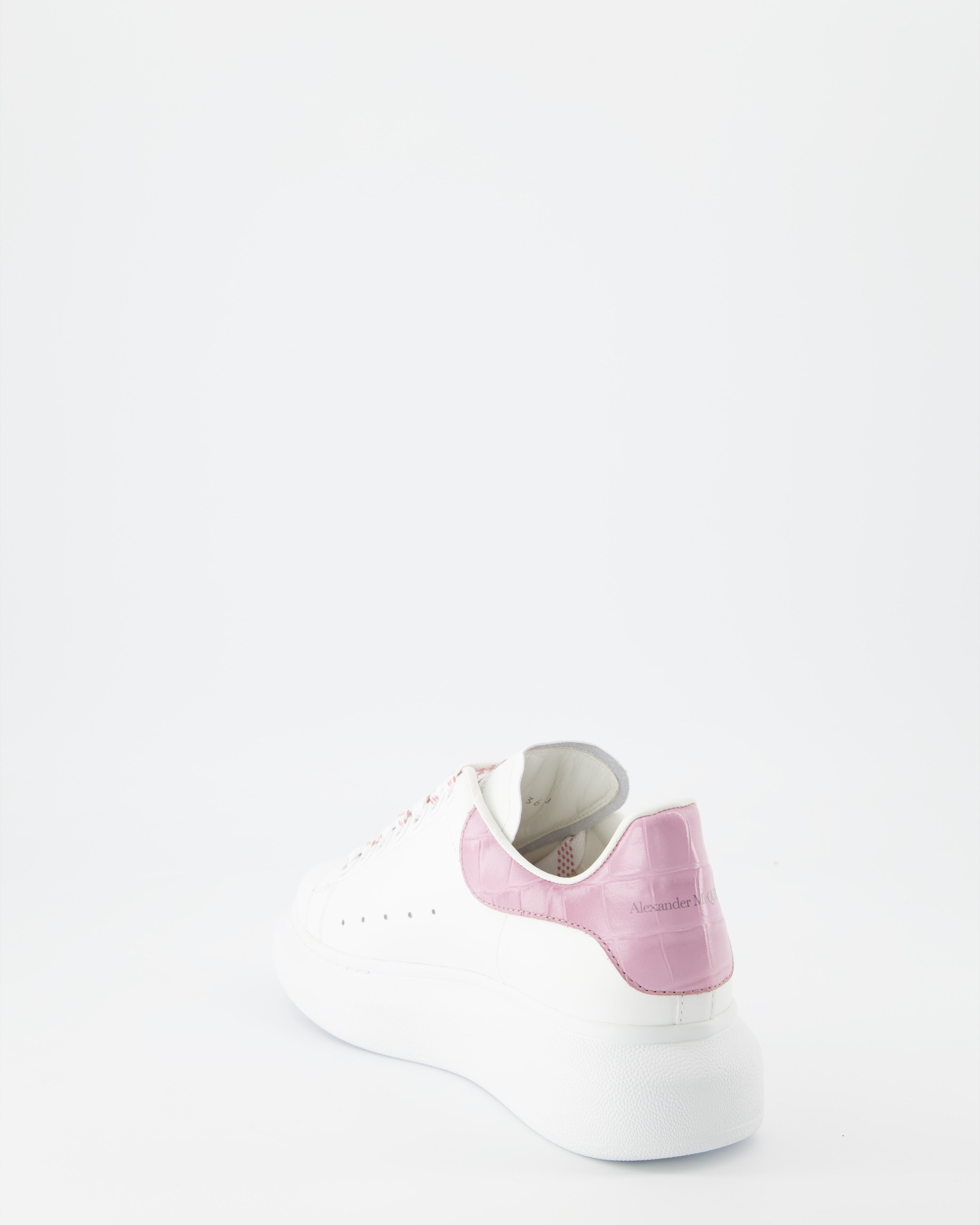 Tênis Baskets oversize Alexander McQueen Branco Femme