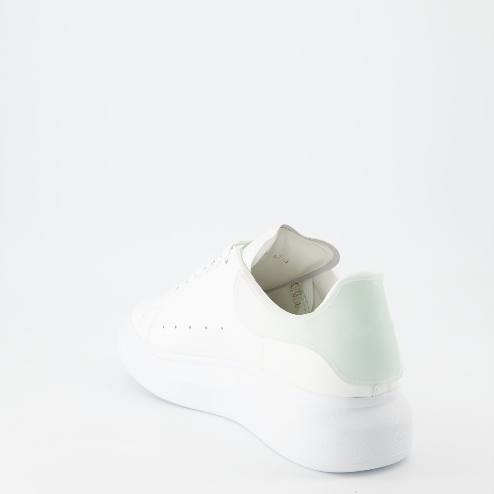 Tênis Baskets oversize Alexander McQueen Branco Homme