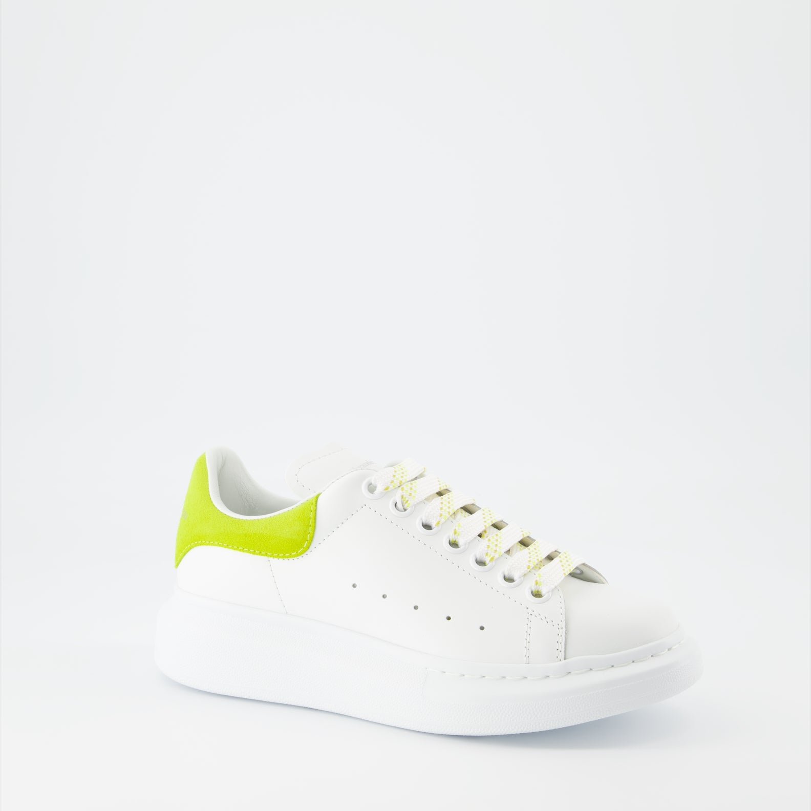 Sneaker Baskets oversize Alexander McQueen Grün Femme