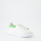 Sneaker Baskets oversize Alexander McQueen Verde Femme