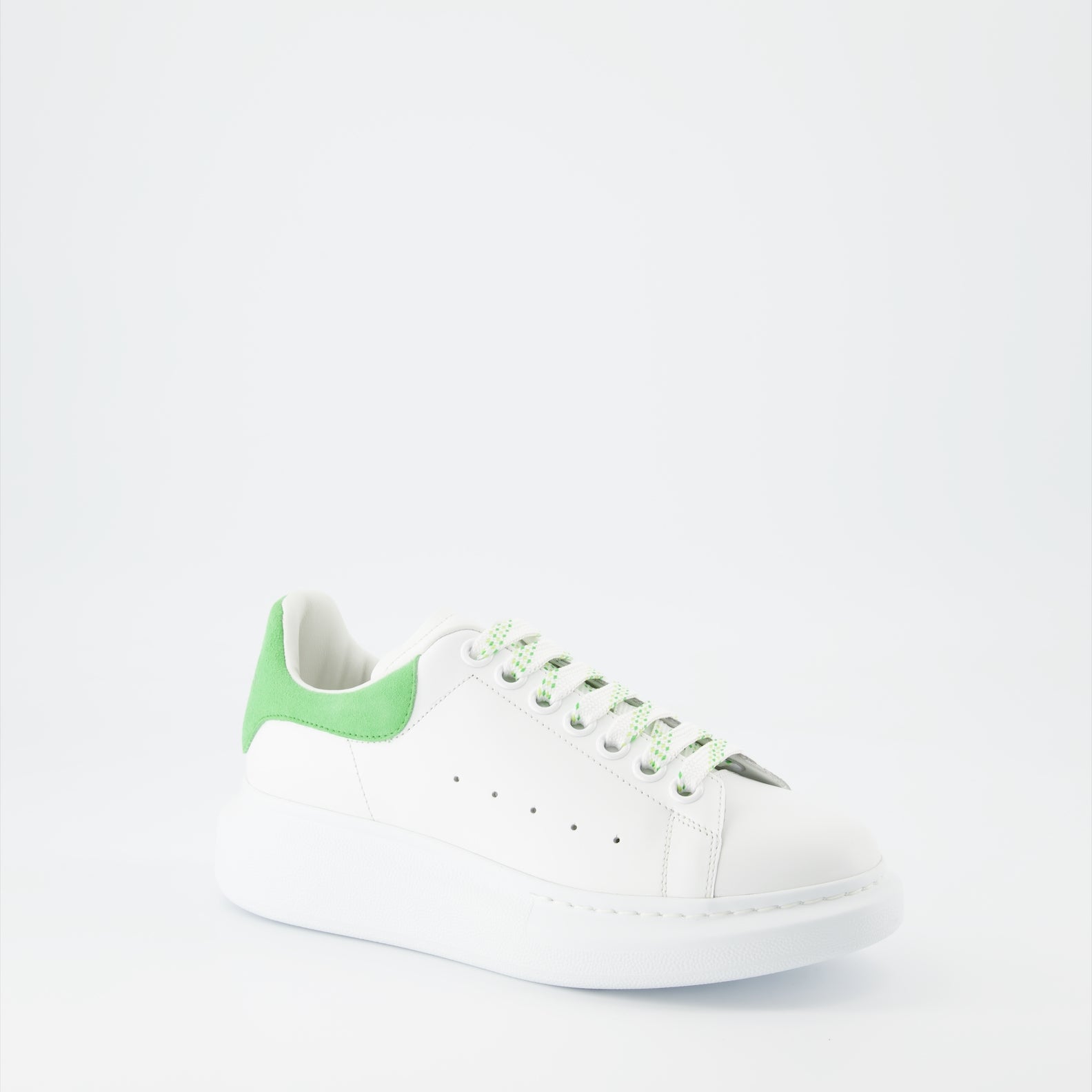 Sneaker Baskets oversize Alexander McQueen Verde Femme