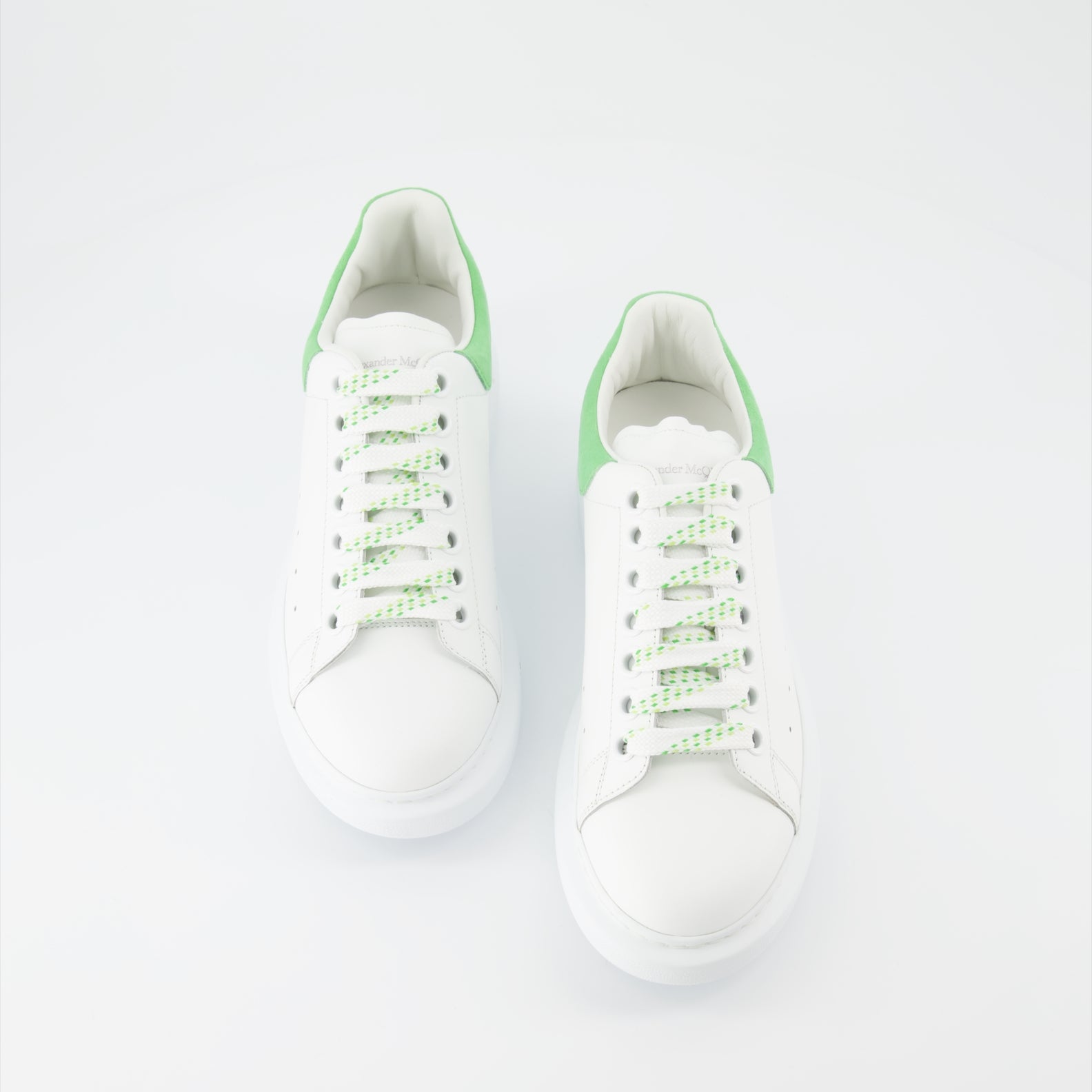 Sneaker Baskets oversize Alexander McQueen Verde Femme