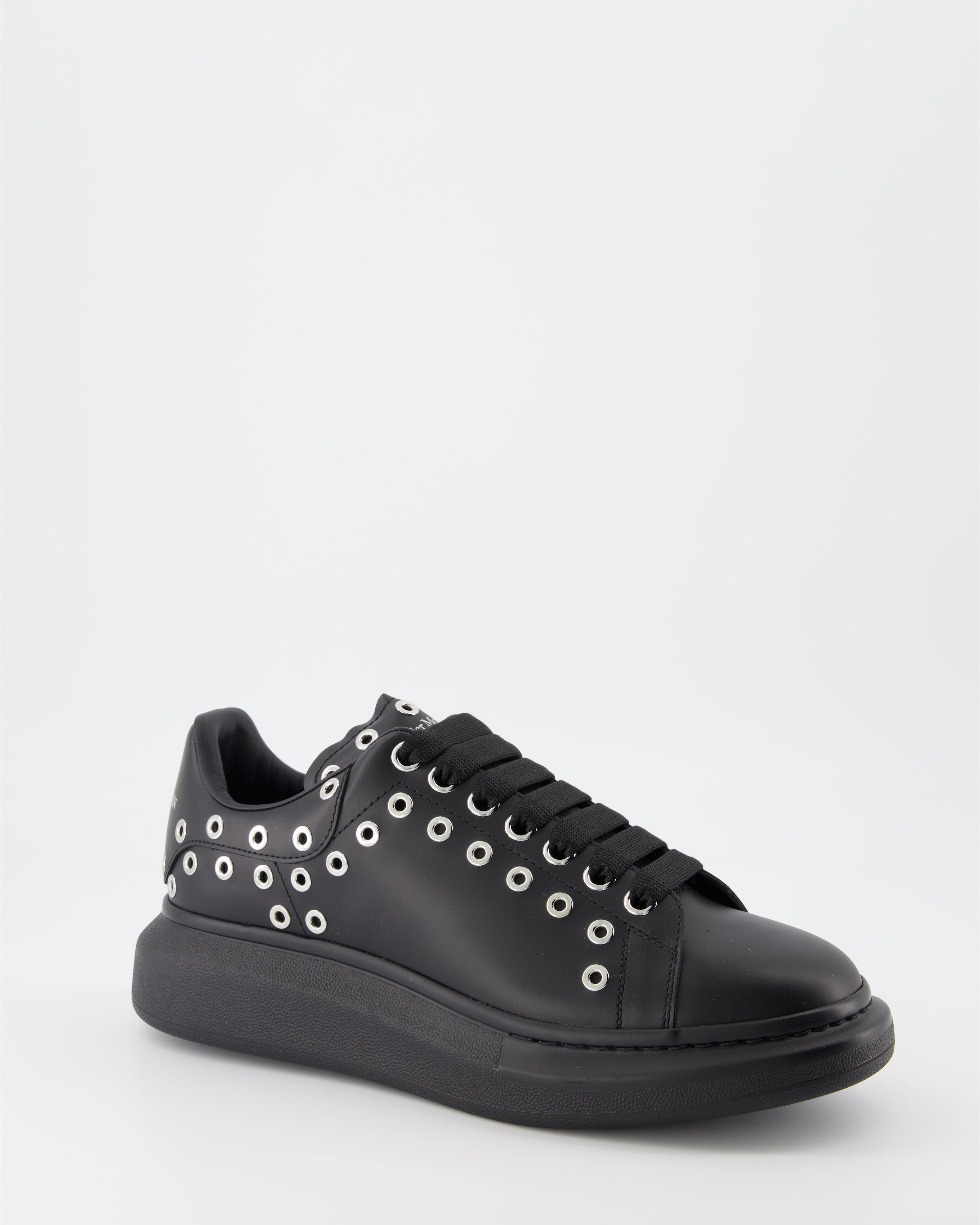 Tênis Baskets oversize Alexander McQueen Preto Homme