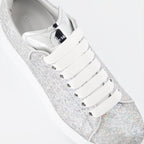 Tênis Baskets oversize Alexander McQueen Prata Femme