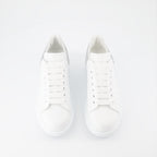 Sneaker Baskets oversize Alexander McQueen Silber Femme