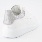 Sneaker Baskets oversize Alexander McQueen Silber Femme