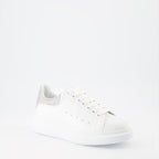 Sneaker Baskets oversize Alexander McQueen Silber Femme