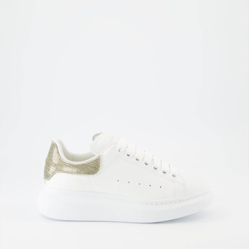 Sneakers Baskets oversize Alexander McQueen Oro Femme