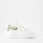 Sneakers Baskets oversize Alexander McQueen Oro Femme