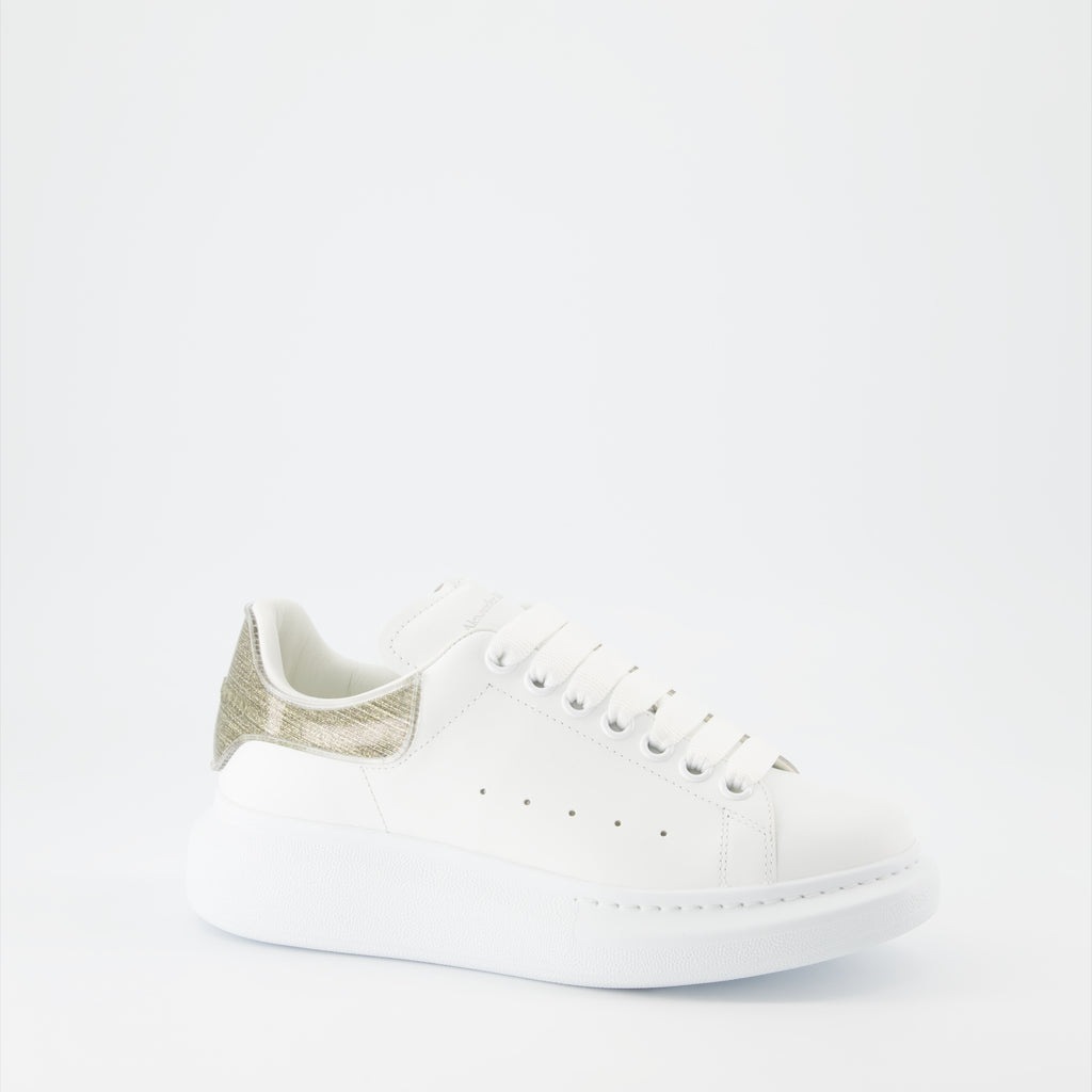 Sneakers Baskets oversize Alexander McQueen Oro Femme