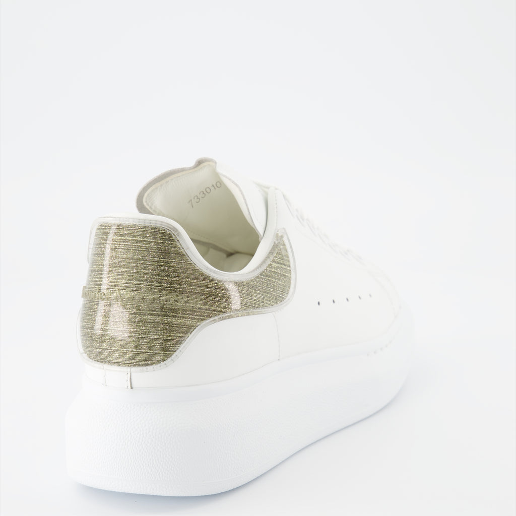Sneakers Baskets oversize Alexander McQueen Oro Femme