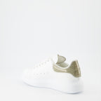 Sneakers Baskets oversize Alexander McQueen Oro Femme