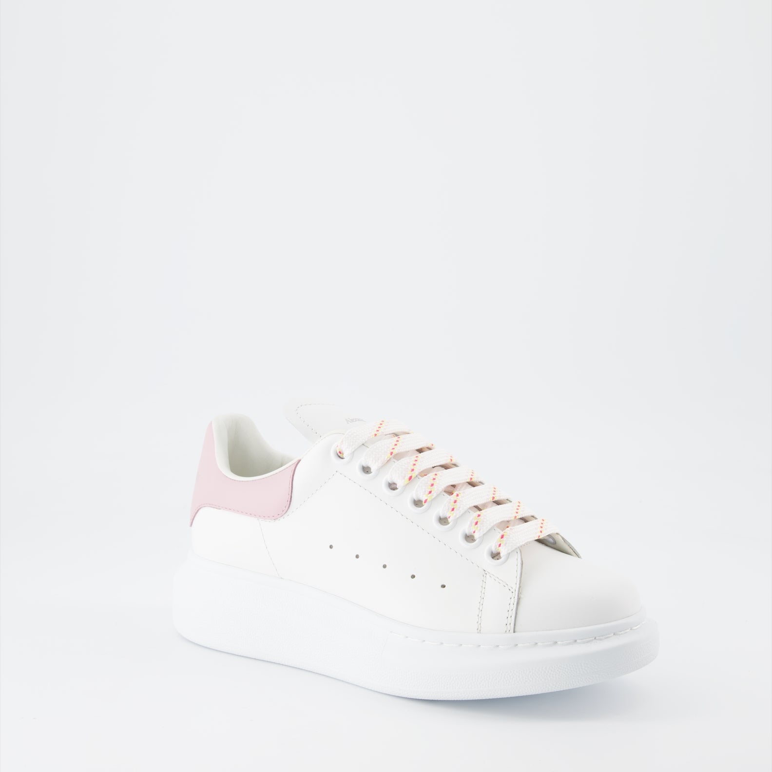 Sneaker Baskets oversize Alexander McQueen Weiß Femme