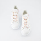 Sneaker Baskets oversize Alexander McQueen Weiß Femme