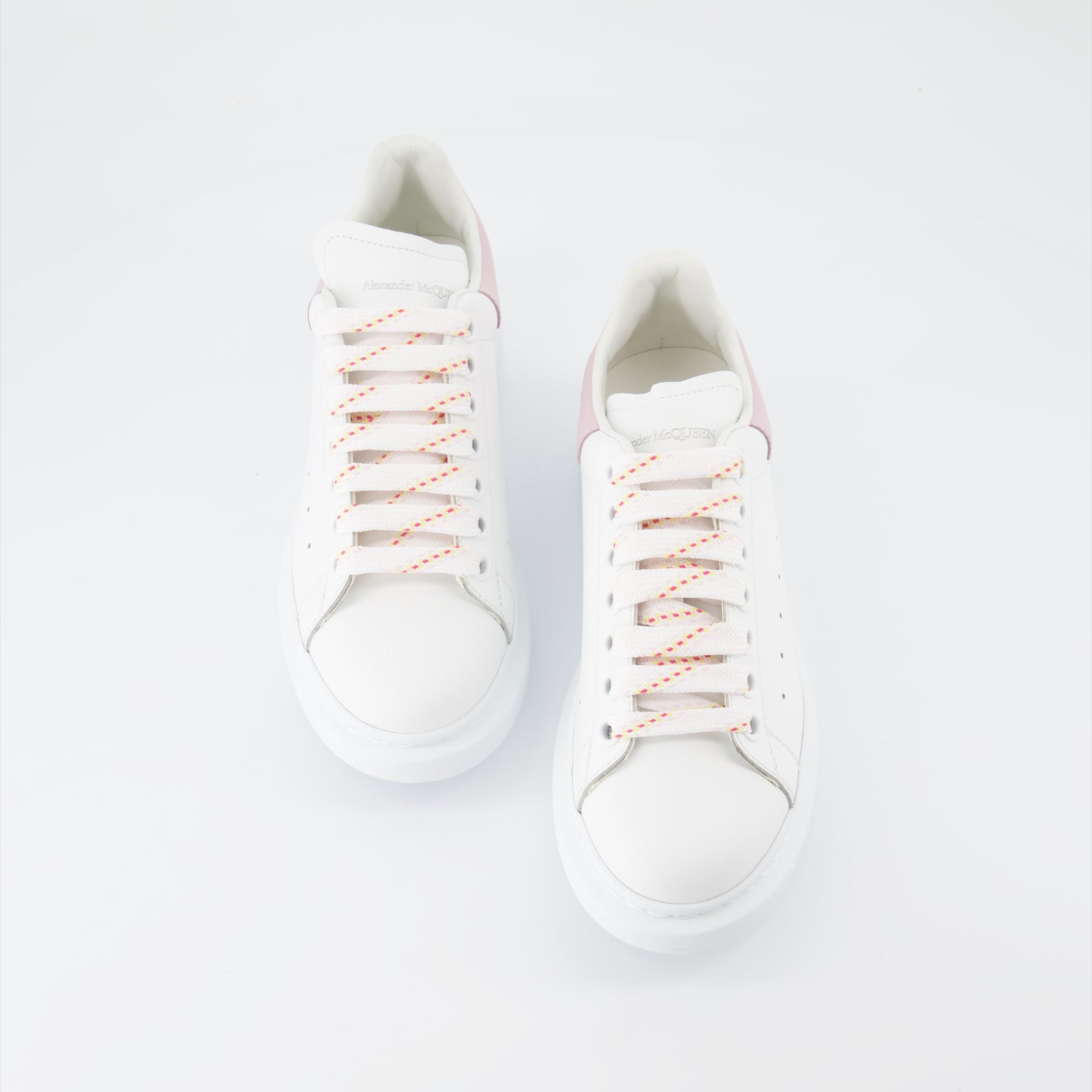 Sneaker Baskets oversize Alexander McQueen Weiß Femme