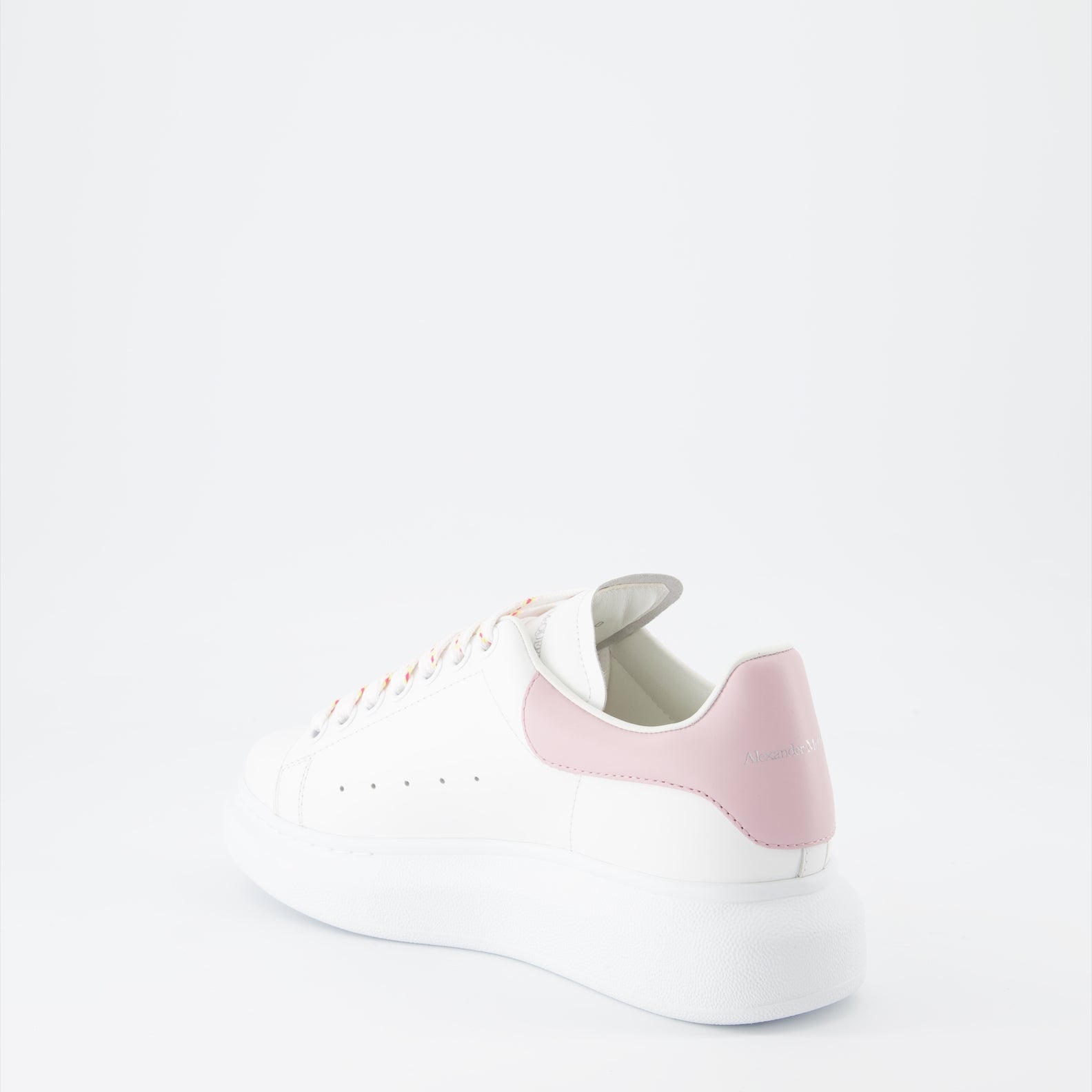 Sneaker Baskets oversize Alexander McQueen Weiß Femme