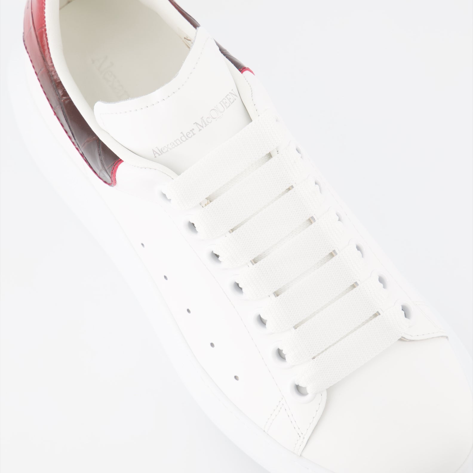 스니커즈 Baskets oversize Alexander McQueen 빨간색 Femme