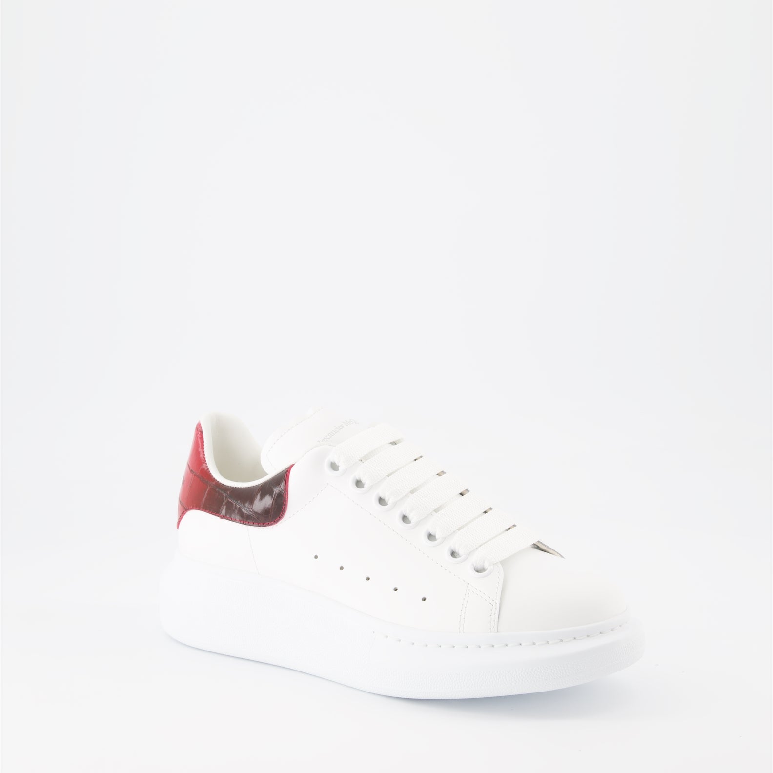 스니커즈 Baskets oversize Alexander McQueen 빨간색 Femme