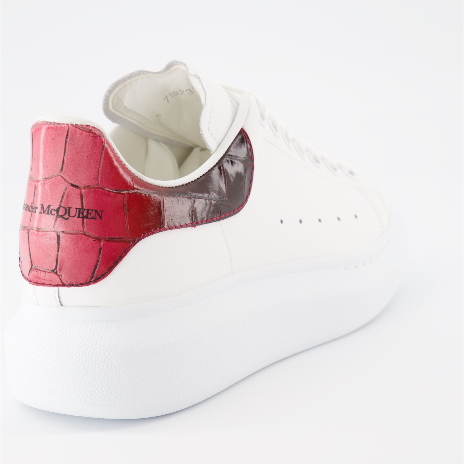 스니커즈 Baskets oversize Alexander McQueen 빨간색 Femme