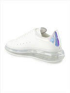 Sneaker Baskets oversize Alexander McQueen Blanco Homme