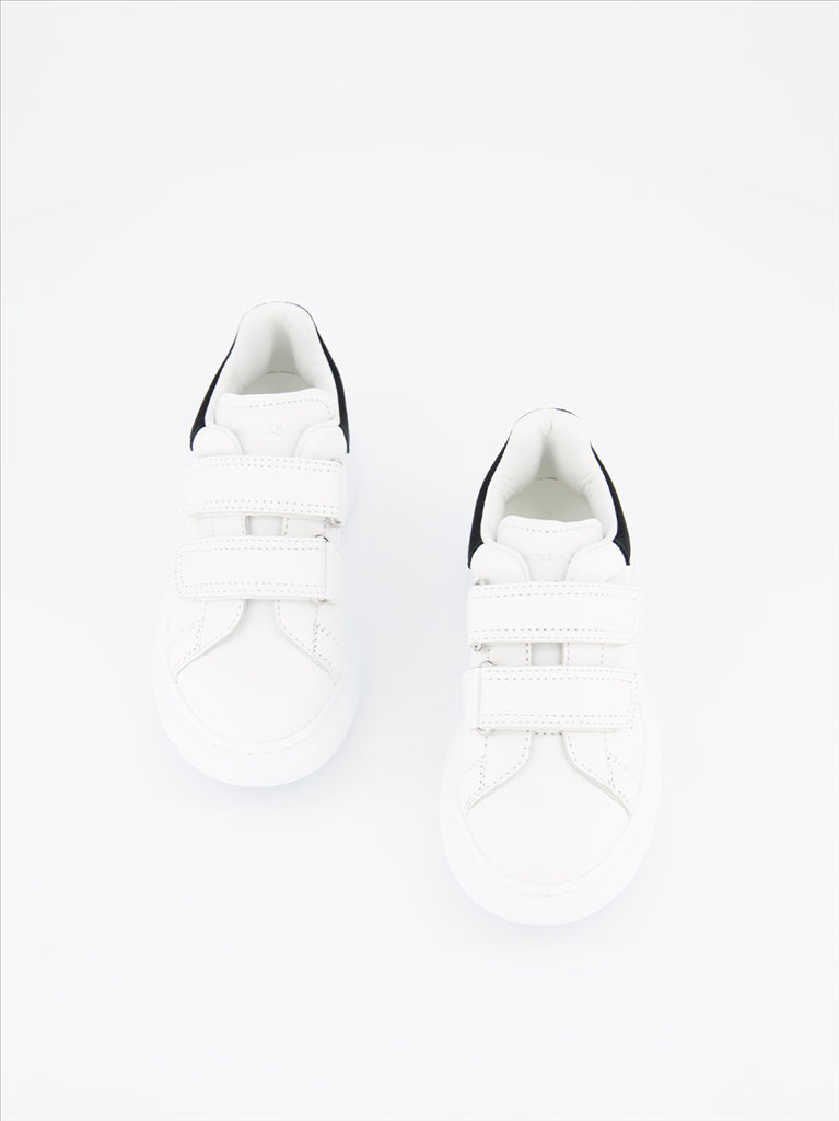 Scarpe Baskets oversize Alexander McQueen Bianco Bambini