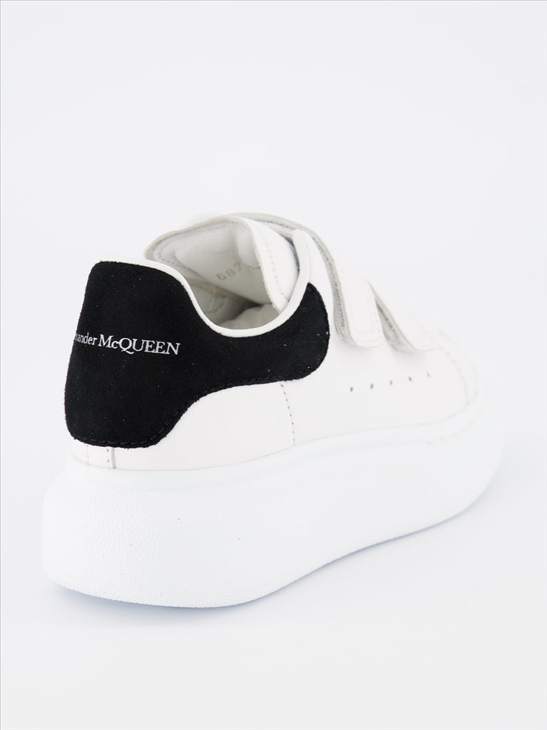 Scarpe Baskets oversize Alexander McQueen Bianco Bambini
