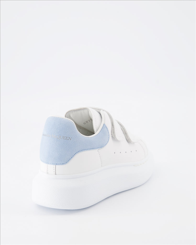 Scarpe Baskets oversize Alexander McQueen Bianco Bambini