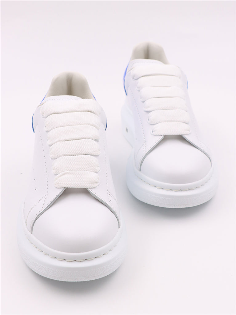 신발 Baskets oversize Alexander McQueen 파란색 어린이들