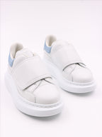 Chaussures Baskets oversize Alexander McQueen Bleu Enfants