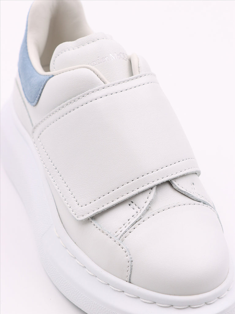 Chaussures Baskets oversize Alexander McQueen Bleu Enfants