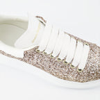 Tênis Baskets oversize Alexander McQueen Ouro Femme