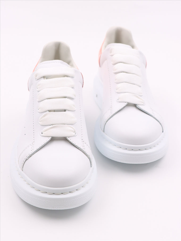 Zapatos Baskets oversize en croco Alexander McQueen Rosa Niñas (3 años y más)