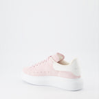 Baskets Baskets oversize Alexander McQueen Rose Femme