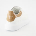 Sneakers Baskets oversize Alexander McQueen Marrone Femme