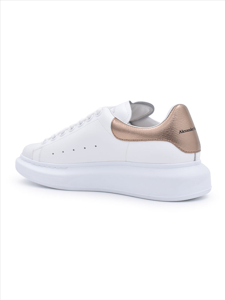 Sneaker Baskets oversize Alexander McQueen Oro Femme