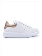 Sneaker Baskets oversize Alexander McQueen Oro Femme