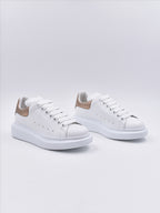 Sneaker Baskets oversize Alexander McQueen Oro Femme