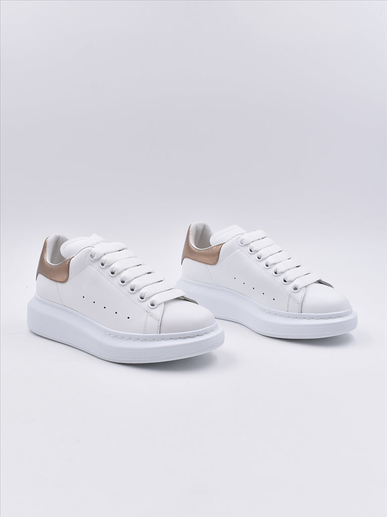 Sneaker Baskets oversize Alexander McQueen Oro Femme