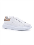 Sneaker Baskets oversize Alexander McQueen Oro Femme