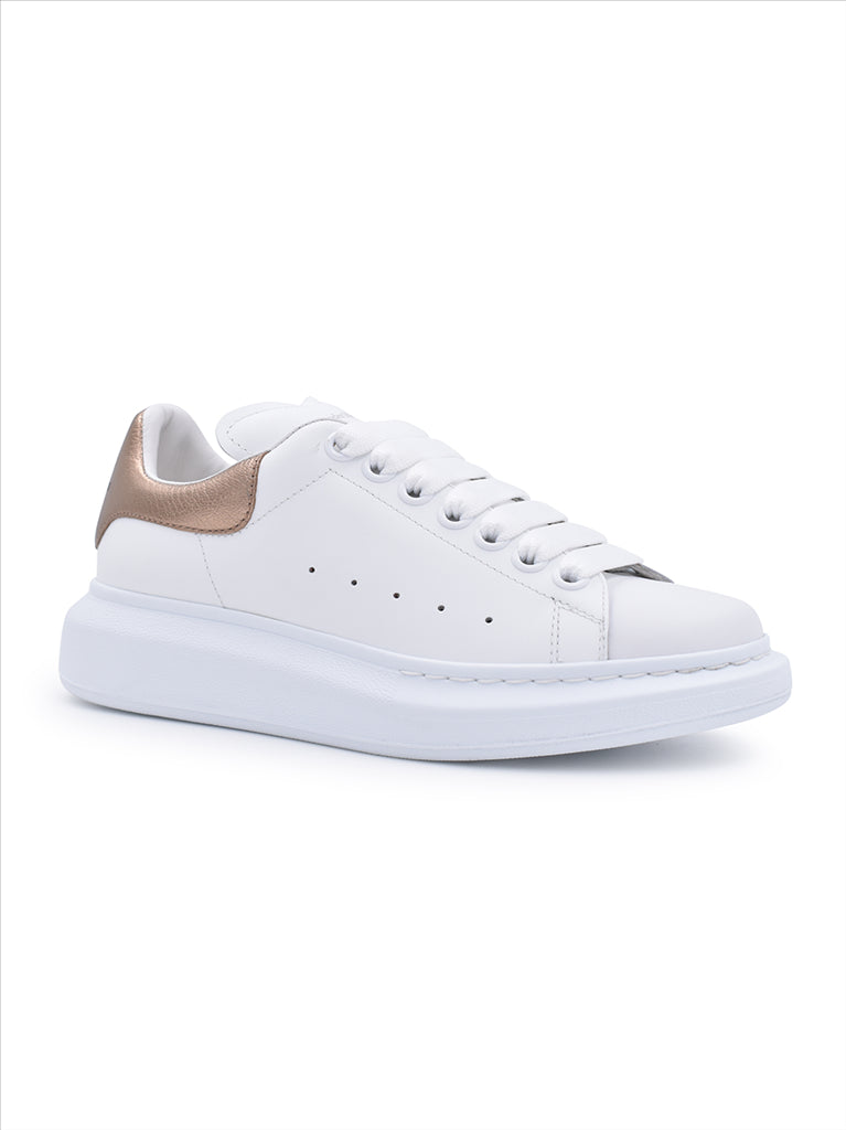 Sneaker Baskets oversize Alexander McQueen Oro Femme
