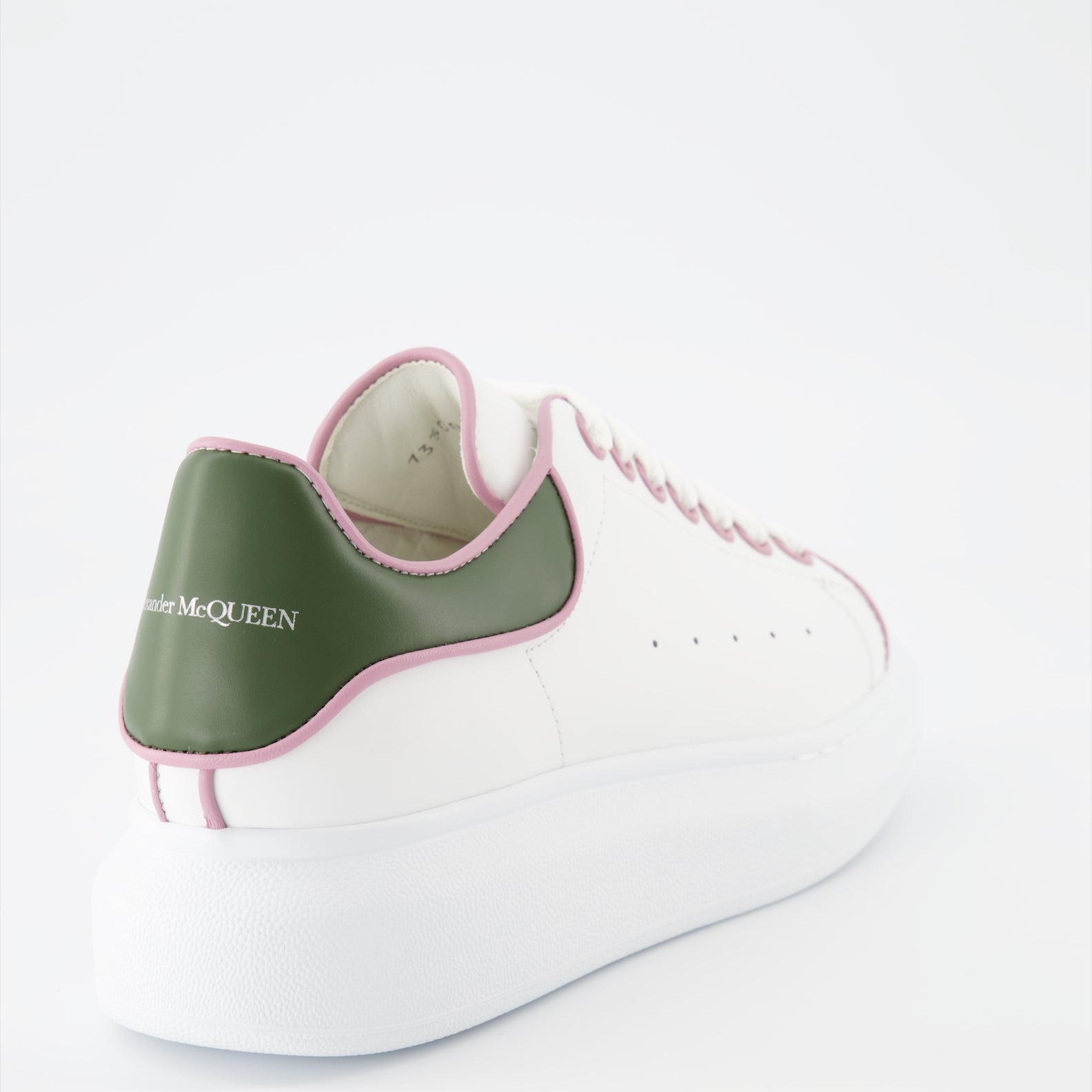 Tênis Baskets oversize Alexander McQueen Verde Femme