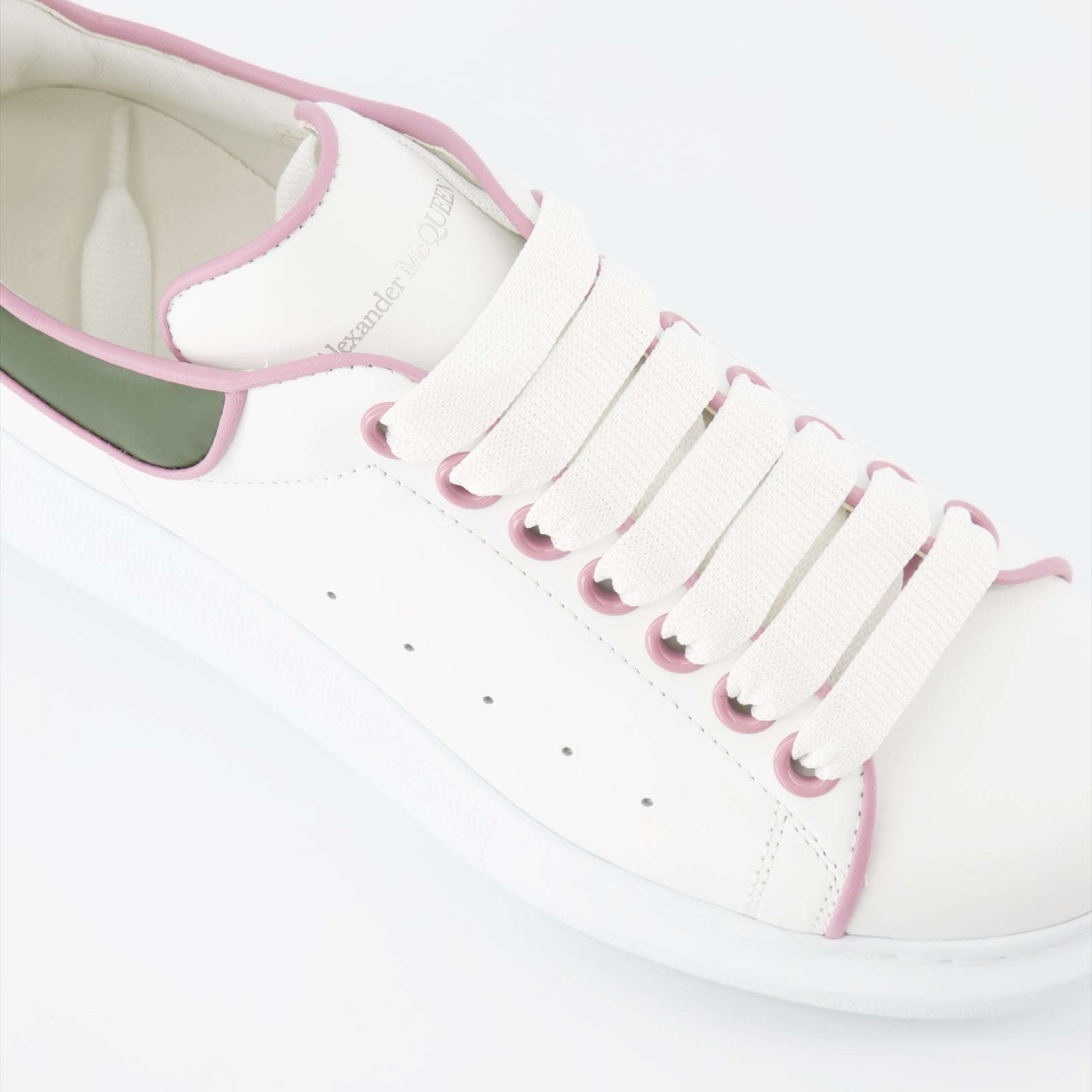 Tênis Baskets oversize Alexander McQueen Verde Femme