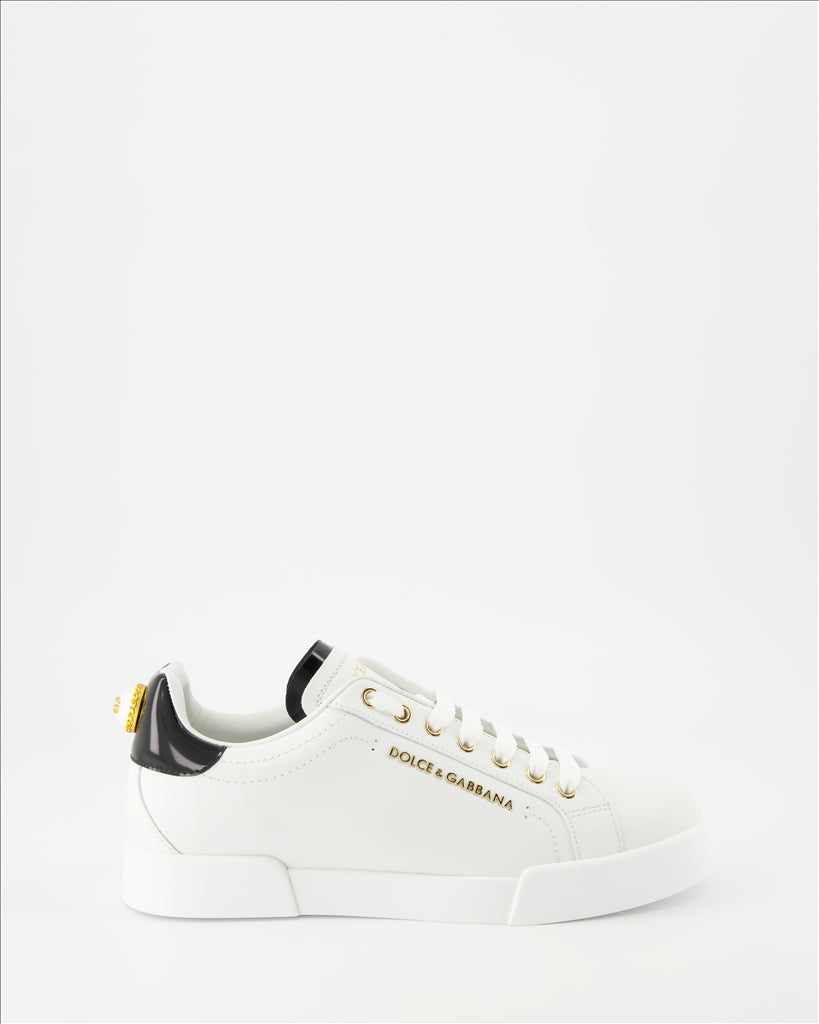 Sneaker Baskets Portofino Dolce & Gabbana Blanco Femme