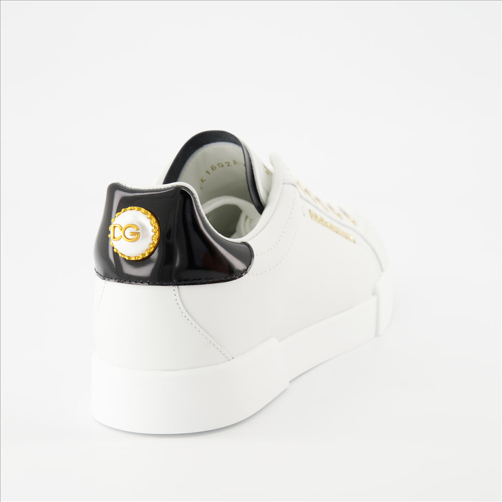 Sneaker Baskets Portofino Dolce & Gabbana Blanco Femme