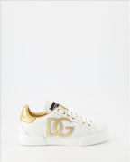 Sneaker Baskets Portofino Dolce & Gabbana Blanco Femme