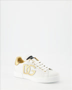 Sneaker Baskets Portofino Dolce & Gabbana Blanco Femme