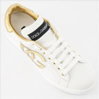 Sneaker Baskets Portofino Dolce & Gabbana Blanco Femme