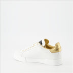 Sneaker Baskets Portofino Dolce & Gabbana Blanco Femme